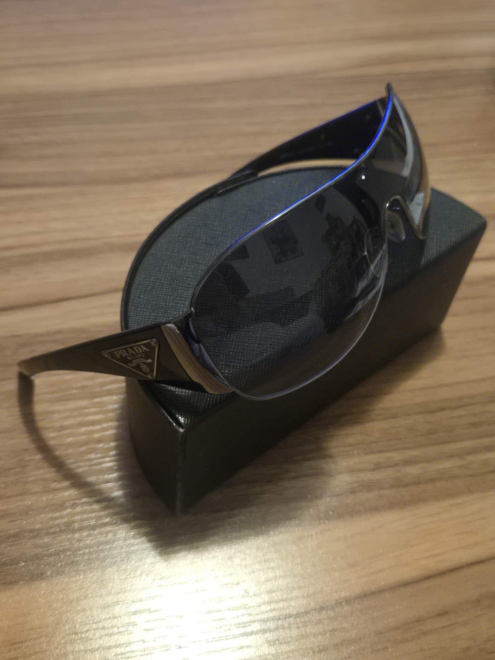 Prada Gradient Shield Sunglasses